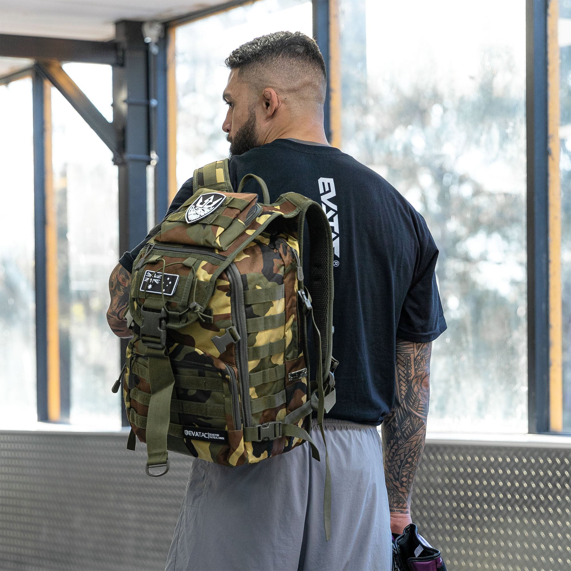 Combat Backpack [Jungle Camo]